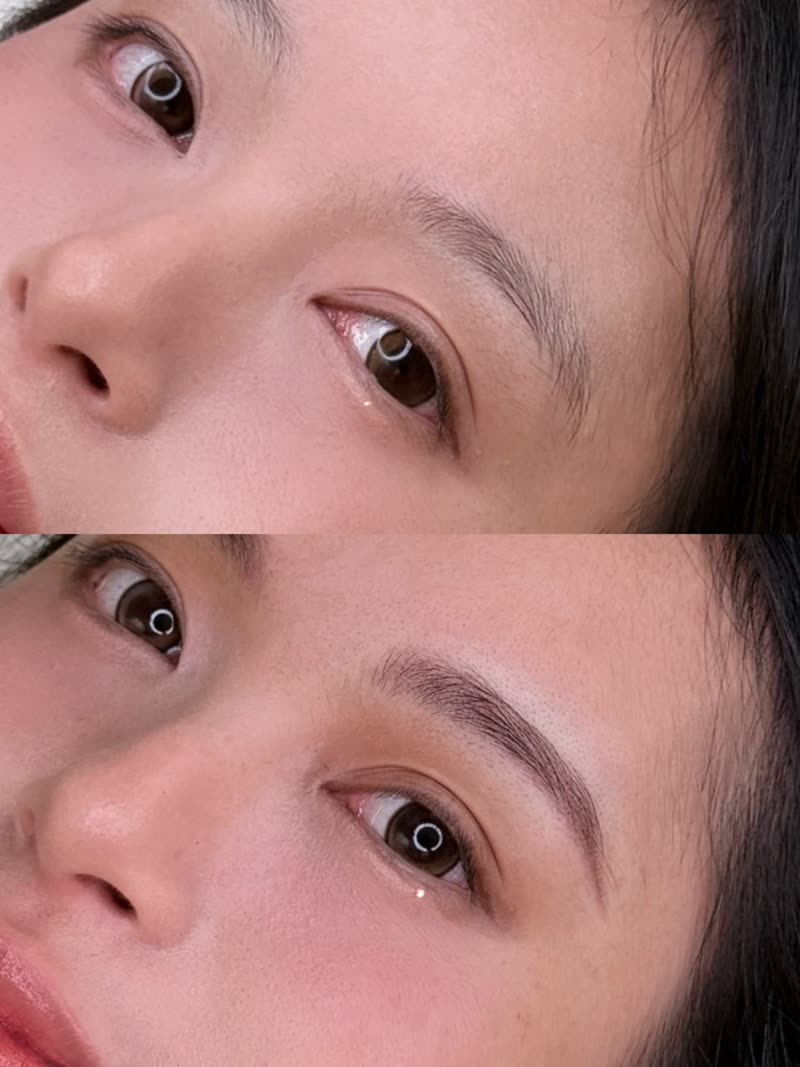 妝感霧眉案例
